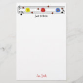 Gerade ein Anmerkungs-Briefpapier Briefpapier (Vorderseite)