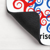 Gerade-ein-Bündel-Von-Trisquels Mousepad (Ecke)