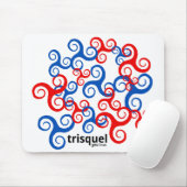 Gerade-ein-Bündel-Von-Trisquels Mousepad (Mit Mouse)