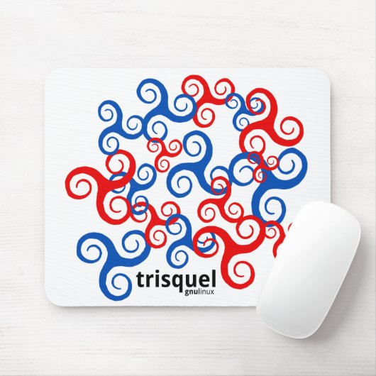 Gerade-ein-Bündel-Von-Trisquels Mousepad (Mit Mouse)