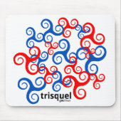 Gerade-ein-Bündel-Von-Trisquels Mousepad (Vorne)