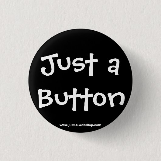 Gerade ein Knopf Button (Vorderseite)