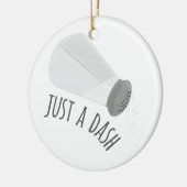 Gerade ein Schlag Keramikornament (Links)