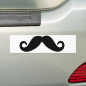 gerade ein Schnurrbart-Autoaufkleber Autoaufkleber (Auf Auto)