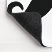 gerade ein Schnurrbart mousepad (Ecke)