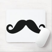 gerade ein Schnurrbart mousepad (Mit Mouse)