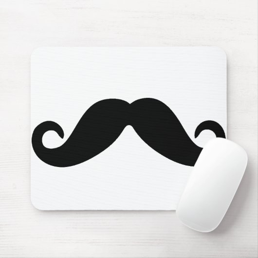 gerade ein Schnurrbart mousepad (Mit Mouse)