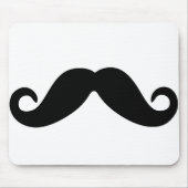 gerade ein Schnurrbart mousepad (Vorne)