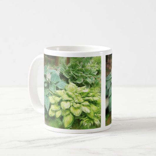 Gerade ein weiterer Hosta! Kaffeetasse (Vorderseite Links)