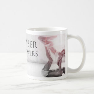Gerade ein Zahl-Tasse Fifi Autor Blumen Kaffeetasse