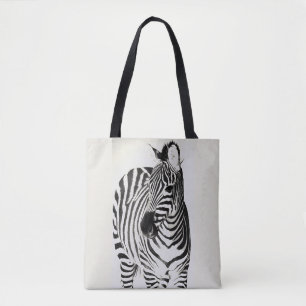 Gerade ein Zebra Tasche