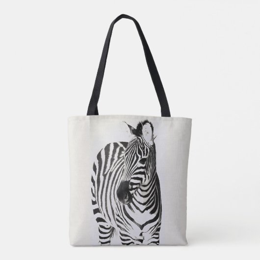Gerade ein Zebra Tasche (Rückseite)