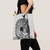Gerade ein Zebra Tasche (Von Nahem)