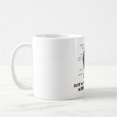 Gerade eine doppelte Dosis des GlasSpaßes Kaffeetasse (Links)