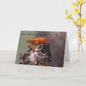 Gerade eine kleine Anmerkung zum zu sagen hallo! Karte (Gelbe Blume)