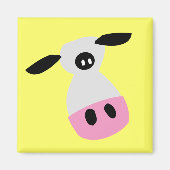 Gerade eine Kuh Magnet (Vorne)