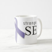 Gerade eine merkwürdige Phasen-Tasse Kaffeetasse (VorderseiteRechts)
