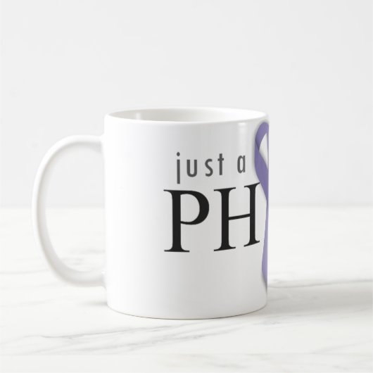 Gerade eine merkwürdige Phasen-Tasse Kaffeetasse (Links)