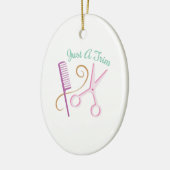 Gerade eine Ordnung Keramikornament (Links)