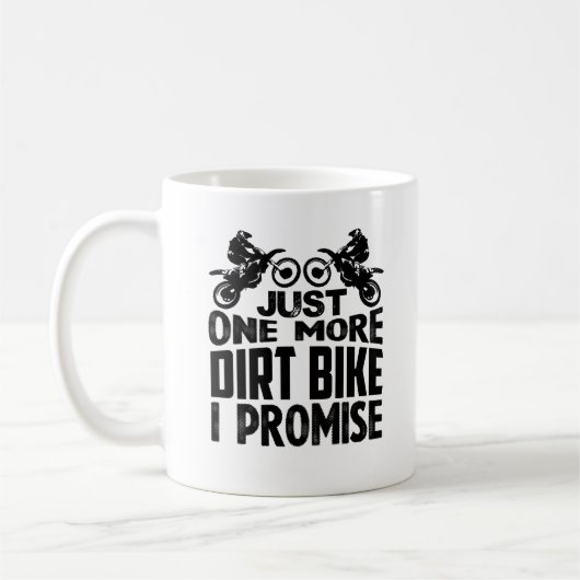 Gerade eine weitere Schmutz-Fahrrad-Tasse Kaffeetasse (Links)