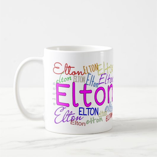 Gerade Elton Kaffeetasse (Links)