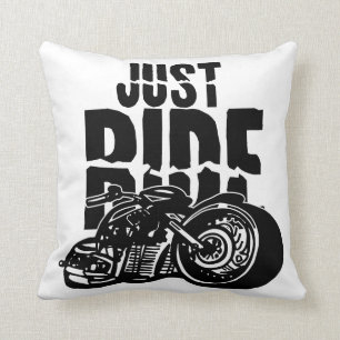 Gerade Fahrmotorrad-Entwurf Kissen