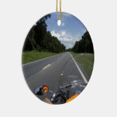 Gerade Fahrt Keramik Ornament (Rechts)