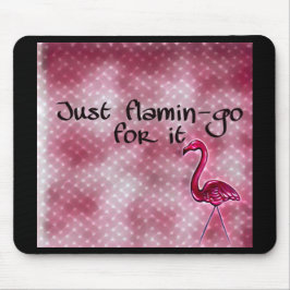 Gerade Flamingo für ihn inspirierend Mousepad