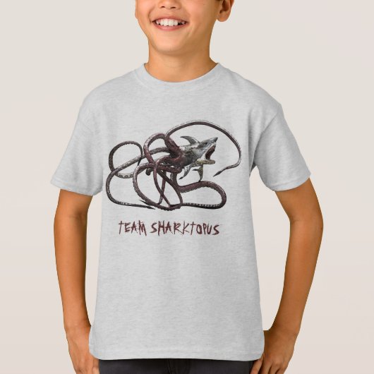 Gerade für die KINDER, Team Sharktopus Shirt (Vorderseite)