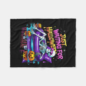 Gerade für Halloween Spooky Summer Vibes Sum Gewar Fleecedecke (Vorderseite (Horizontal))