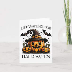 Gerade für Halloween Summer Spookkin Pumpkin Gewar Karte