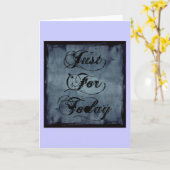 Gerade für heute karte (Gelbe Blume)