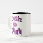 Gerade für Mama Zweifarbige Tasse (Vorderseite Links)