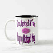 Gerade für Mama Zweifarbige Tasse (Links)