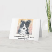 Gerade für Sie - i-Liebe Sie KARDIEREN Karte (Rückseite)