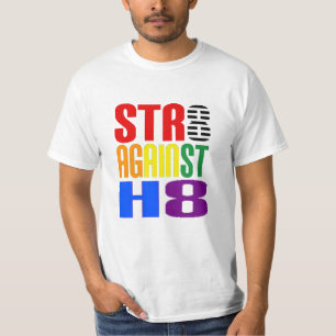Gerade gegen Verbündeten des Hass-LGBT T-Shirt