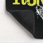 Gerade geglaubt wie das Laufen Mousepad (Ecke)