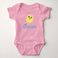Gerade gehattet Niedliche Baby Girl Bodysuit