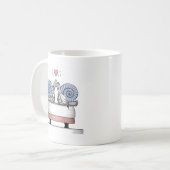 Gerade geheiratet kaffeetasse (Vorderseite Links)