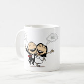 Gerade geheiratet kaffeetasse (Vorderseite Links)