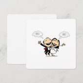 Gerade geheiratet save the date (Vorne/Hinten)