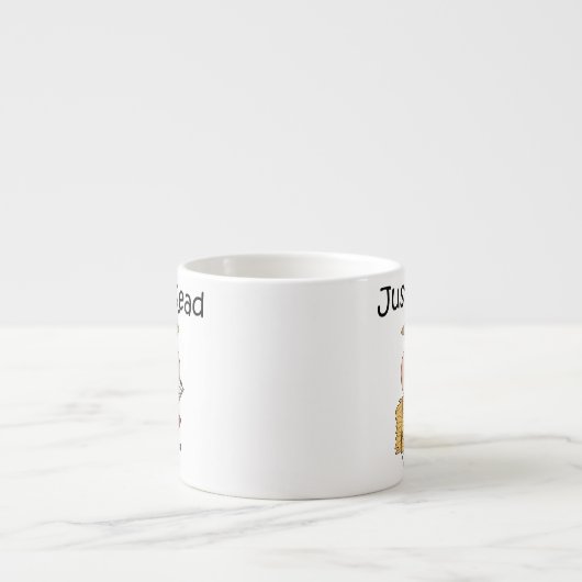 Gerade gelesen espressotasse (Vorderseite)