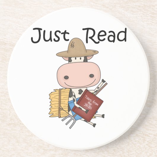 Gerade gelesen getränkeuntersetzer (Vorne)