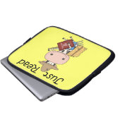 Gerade gelesen laptopschutzhülle (Vorne Knopf)