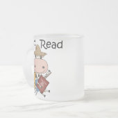 Gerade gelesen mattglastasse (Vorderseite Links)
