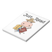 Gerade gelesen notizblock (Rotiert)