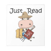 Gerade gelesen notizblock (Vorderseite)