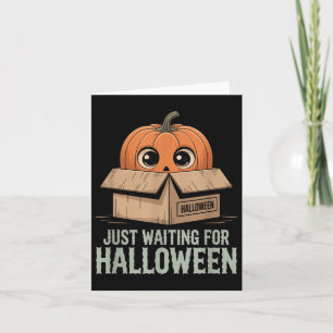 Gerade Gewartet Halloween Funny Halloween Zitat S Karte