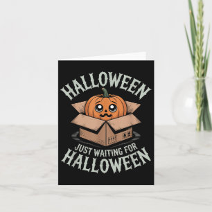 Gerade Gewartet Halloween Funny Halloween Zitat S Karte
