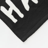 Gerade Gewartet zu Halloween Skeleton Spooky Vibe  Fleecedecke (Ecke)